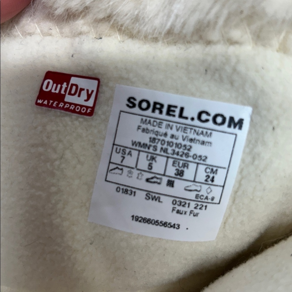 Women’s Sorel Winter Boots waterproof size 7 - Picture 3 of 5